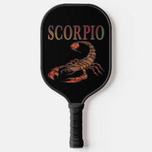 Scorpio Zodiac Symbol Pickleball Paddle