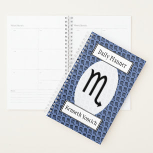 Scorpio Zodiac Symbol Standard by Kenneth Yoncich Planner