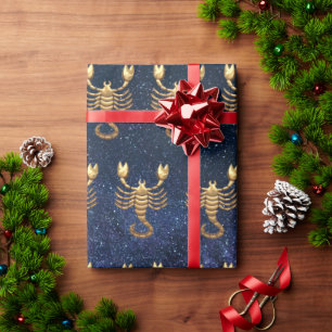 Scorpio Zodiac Wrapping Paper