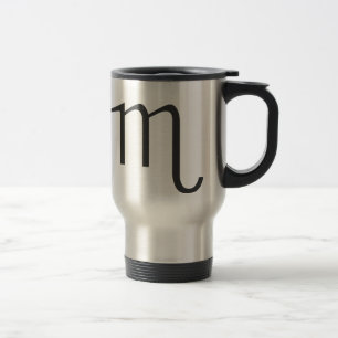 SCORPIO, ZODIACAL SIGN TRAVEL MUG