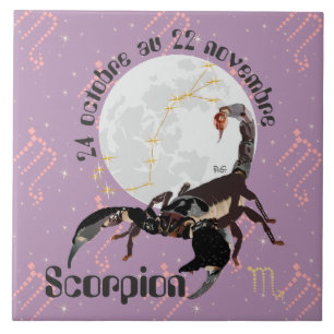 Scorpion 24 octobre au 22 novembre Carreaux Tile
