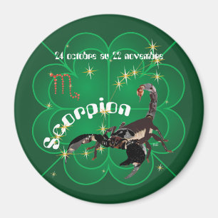 Scorpion 24 octobre au 22 novembre Magnet