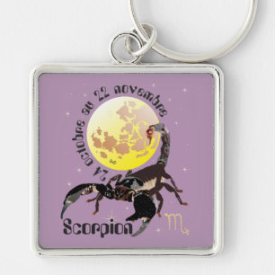 Scorpion 24 octobre au 22 novembre Porte-clés Key Ring