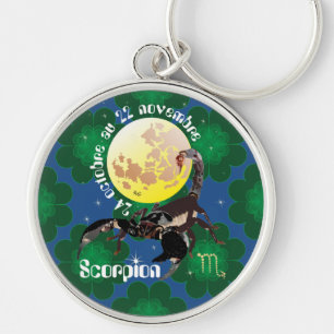 Scorpion 24 octobre au 22 novembre Porte-clés Key Ring