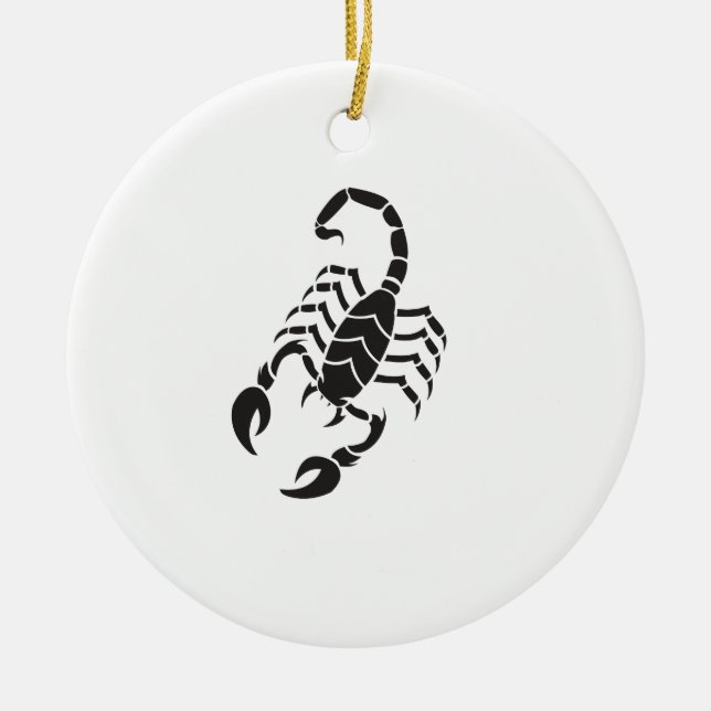 scorpion.ai ceramic tree decoration (Front)