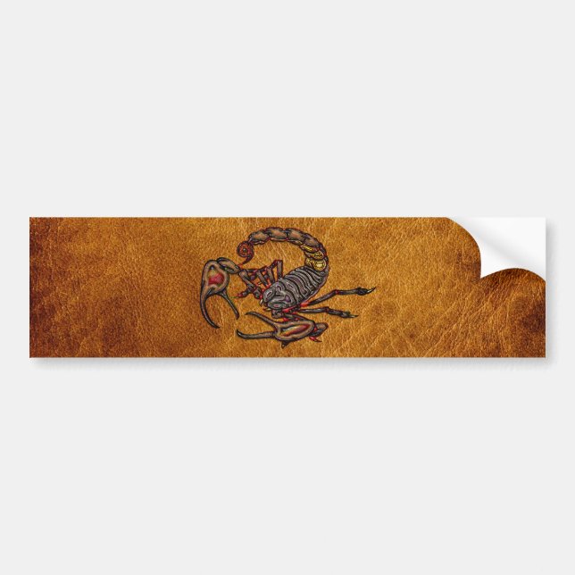 Scorpion Bumper Sticker (Front)