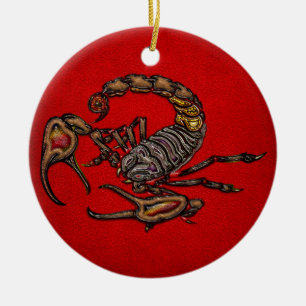 Scorpion Ceramic Tree Decoration