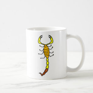 scorpion coffee mug