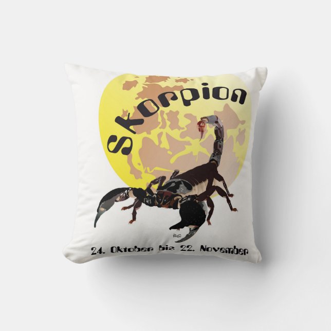 scorpion cushion (Front)