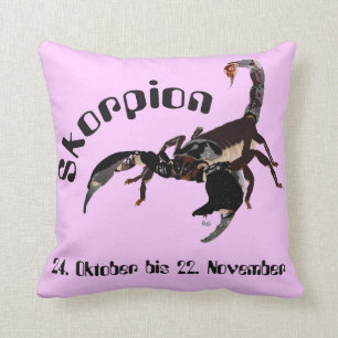 scorpion cushion