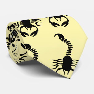 Scorpion Design Tie