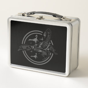 Scorpion GREY    Metal Lunch Box