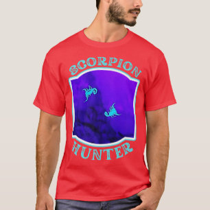 Scorpion Hunting Arachnids Desert Night Watch730 T-Shirt