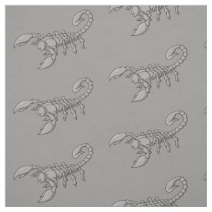Scorpion Icon Fabric