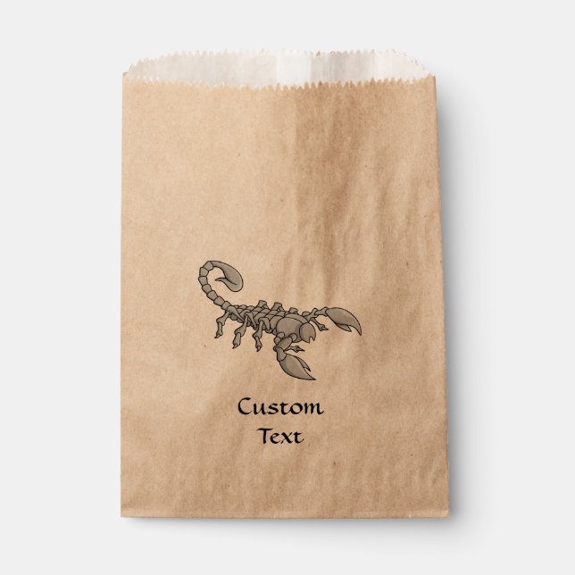 Scorpion Icon Favour Bags (Front)