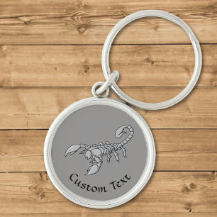 Scorpion Icon Key Ring