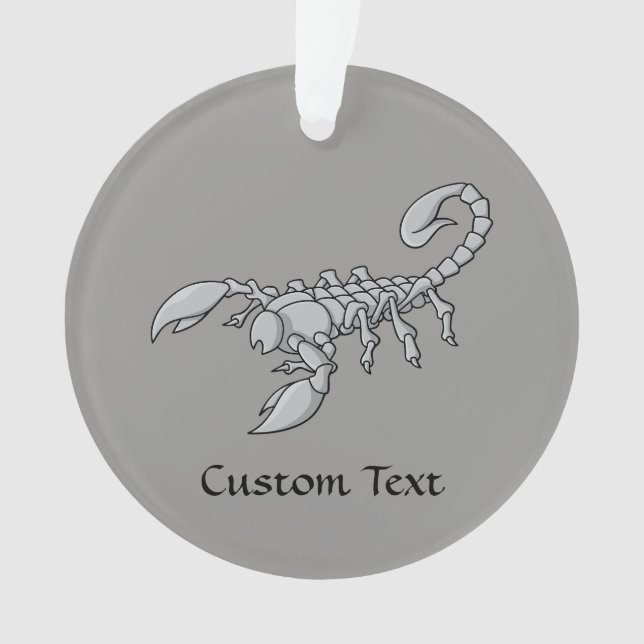 Scorpion Icon Ornament (Front)