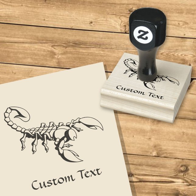 Scorpion Icon Rubber Stamp (Creator Uploaded)