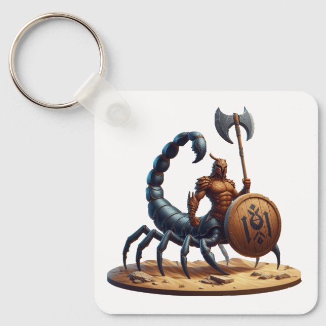Scorpion Man  Key Ring (Front)