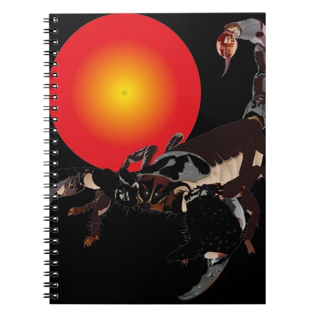 scorpion notebook (Front)