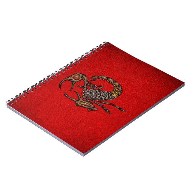 Scorpion Notebook (Left Side)