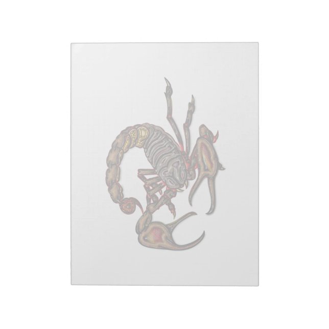 Scorpion Notepad (Rotated)