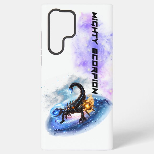 SCORPION OF THE COSMIC ARCANE SAMSUNG GALAXY S22 ULTRA CASE (Back)