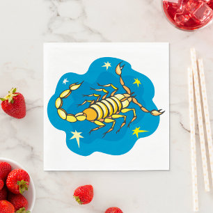 Scorpion Paper Napkins