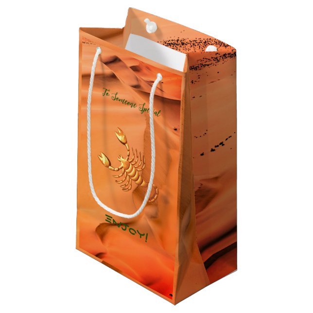 Scorpion Scorpio Small Gift Bag (Front Angled)