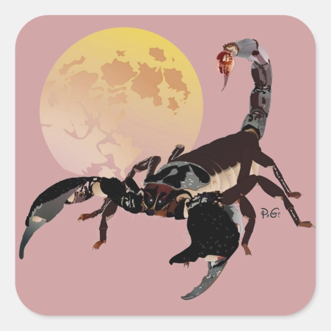 scorpion sticker (Front)