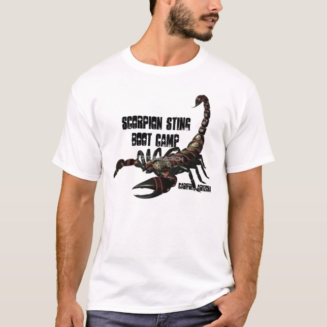 SCORPION STING BOOT CAMP, Carefree, ... T-Shirt (Front)