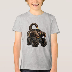 Scorpion Style Off-Road Monster Truck Tri-Blend Shirt