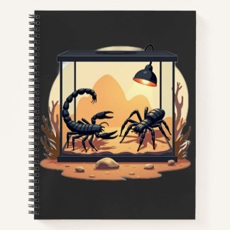 Scorpion Terrarium Habitat Notebook