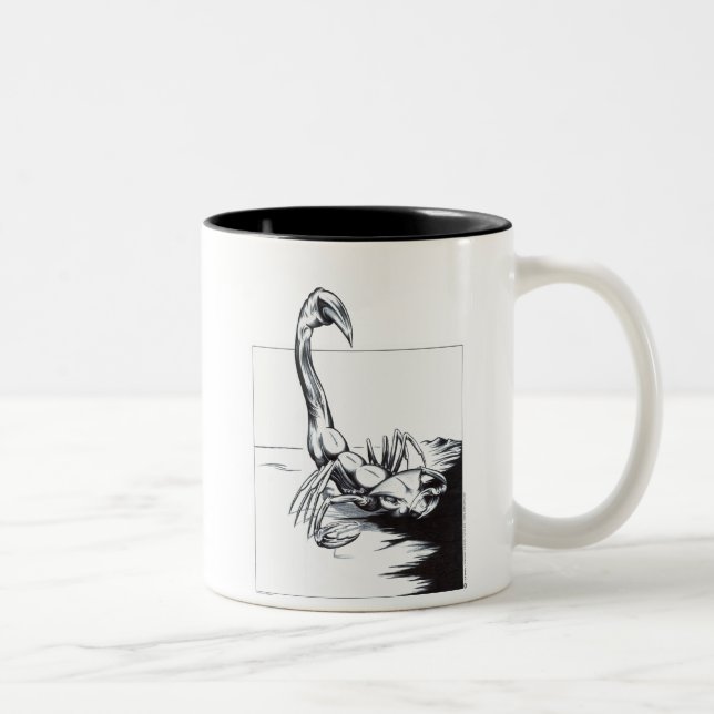 Scorpion Two-Tone Coffee Mug (Right)