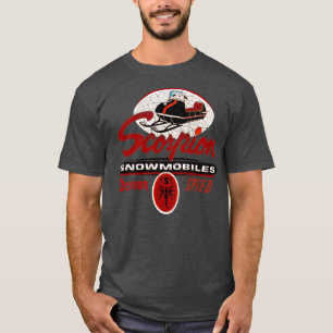 Scorpion Vintage Snowmobiles USA T-Shirt