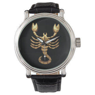 Scorpion Watch – Minimalist Zodiac Timepiece 