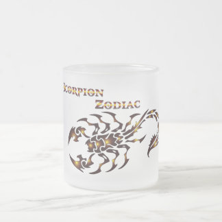 Scorpion Zodiac Glass Mug