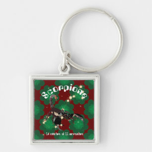 Scorpione 24 ottobre al 22 novembre Portachiavi Key Ring
