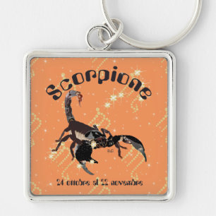Scorpione 24 ottobre al 22 novembre Portachiavi Key Ring