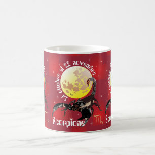 Scorpione 24 ottobre al 22 novembre Tazze Coffee Mug