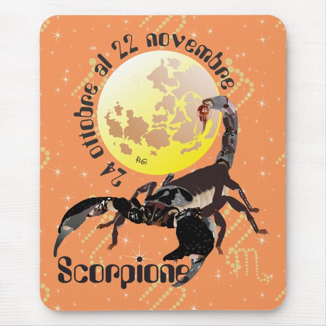 Scorpione Tappetini per mouse Mat (Front)