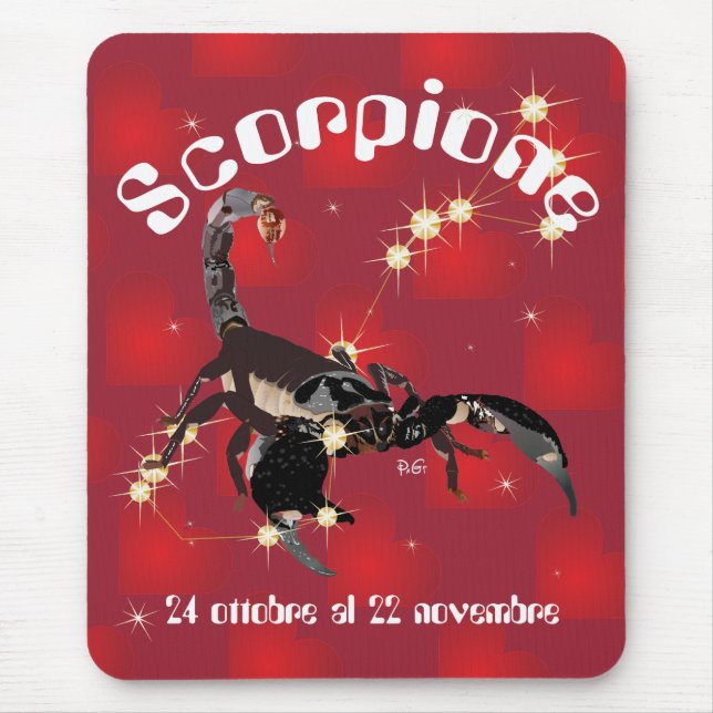 Scorpione Tappetini per mouse Mat (Front)