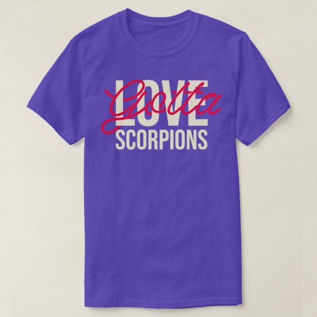 Scorpions lovers  T-Shirt (Design Front)