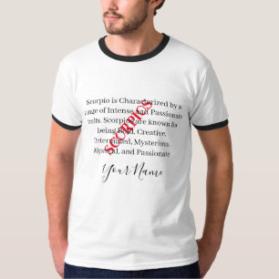 Scorpios Traits and Zodiac Sign T-Shirt