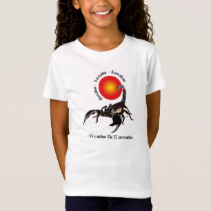 Scorpiun 24 october fin 22 November t-shirt