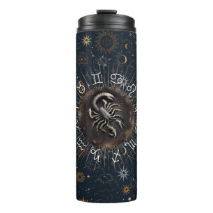 Scorpius Enigma - The Cosmic Scorpion Thermal Tumbler