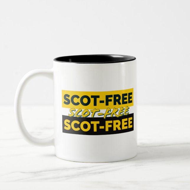 Scot-free Two-Tone Coffee Mug (Left)