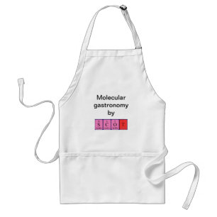 Scot periodic table name apron