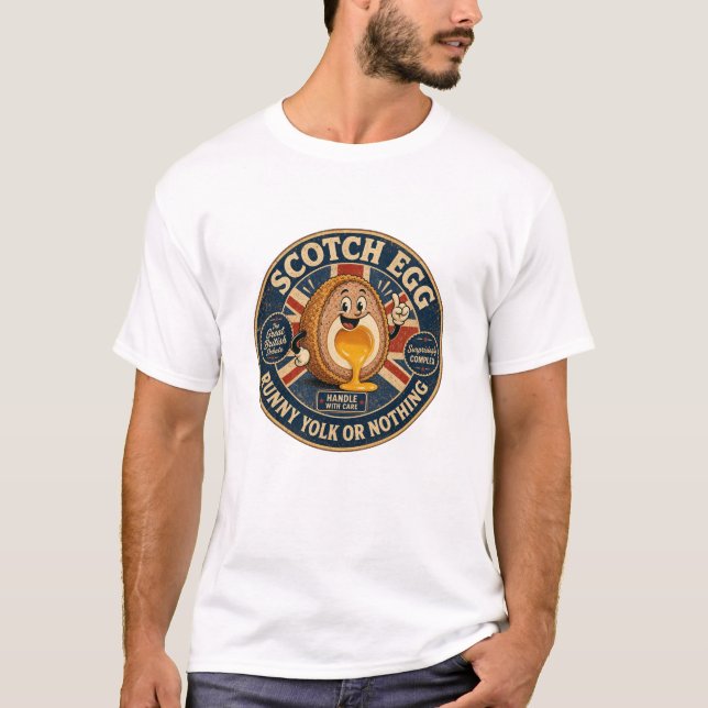 Scotch Egg Runny Yolk T-Shirt (Front)