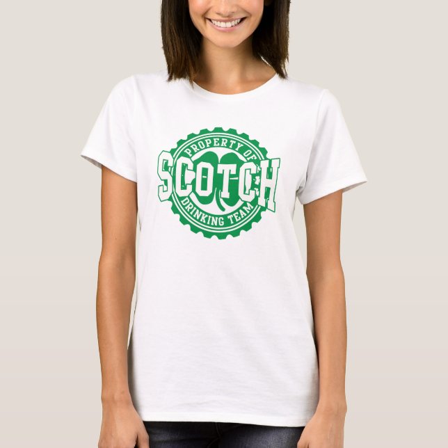 Scotch Irish Drinking Team T-Shirt (Front)